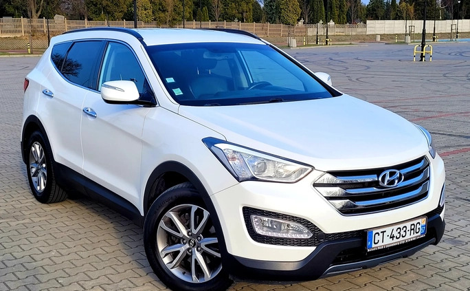 Hyundai Santa Fe cena 56600 przebieg: 226000, rok produkcji 2013 z Płock małe 436